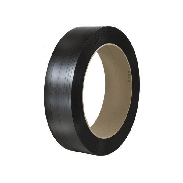 Bsc Preferred 1/2'' x 7000' - 16 x 6'' Core Hand Grade Signode Comparable Polypropylene Strapping - Smooth BUY00016536 - main